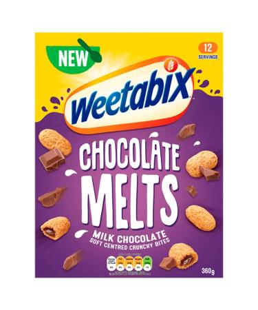 Weetabix Melts Milk Chocolate 6 Pack 360g