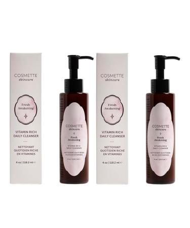 Cosmette Fresh Awakening Daily Cleanser (2 Pack)