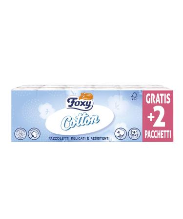 Foxy Cotton Handkerchiefs (Pack of 12)