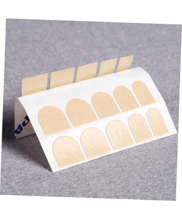 FRCOLOR 150 Sheets Jelly Gel Nail Sticker Nail Wraps Stickers False Nail Adhesive Stickers False Nail Stickers Manicure Accessories False Nail Tips Adhesive Nail Tabs Detachable Jelly Glue Yellowx3pcs 6.2X6.2cmx3pcs - Buy Online on GoSupps.com
