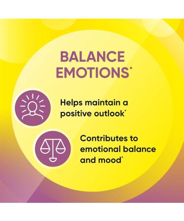 Rescue Balance Capsules: Saffron B5 B12 Vitamins Flower Essences - 30 Day Supply for Emotional Balance and Positivity - Vegan Mood Enhancer for Busy Days - Buy Online on GoSupps.com