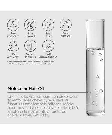  REVOX B77 REVOX B77 - Plex Molecular Hair Oil 30 ml For Dry and Damaged Hair Multipeptide Complex Restores Fibers Nourishes Repairs and Fights Frizz - Buy Online on GoSupps.com
