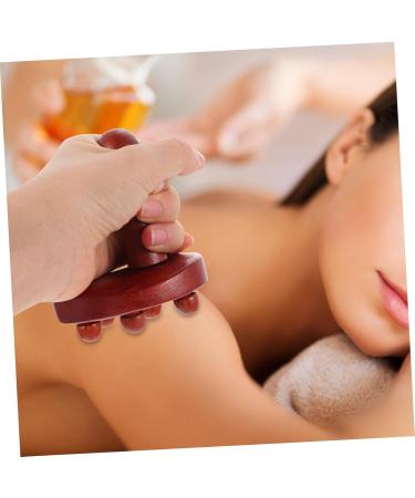 Beaupretty 1pc Wooden Body Massager & Scalp Massager | Portable Abdominal & Neck Massage Tool for Spa Fitness - Buy Online on GoSupps.com
