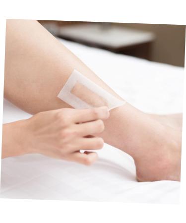 Minkissy 600 STK Wax Paper Strips for Hair Removal - Wax Spatula & Template for Smooth Skin - International Shipping Available - Buy Online on GoSupps.com