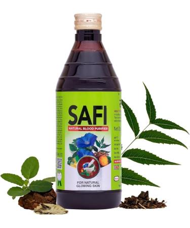 Sa fi Blo.od Purifying Syrup for Healthy Radiant Skin | 100% Pure | Clear Stomach | Helps Improve Liver Function | 500 ml | Pack of 1