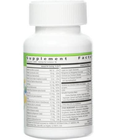 Herbal Life Formula 2 Multivitamin Complex - 90 Tablets | Essential Daily Nutrition - Buy Online on GoSupps.com