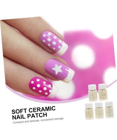 Housoutil 5 Diy Material Fluorescent Nail Patches Diy Crafts Nail Slices Luminous Fingernail Patch Nail Embellishments Manicure Decor Nail Art Diy Patch Sequins Polymer Clay Sticker - Buy Online on GoSupps.com