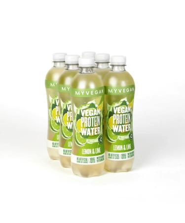 Myvegan, Clear Vegan Protein Water, Lime - 6 x 500 ml
