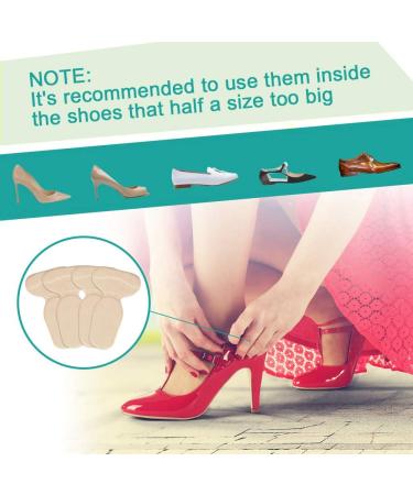 Heel Pillow Heel Holder - Anti-Slip Gel for Pain Relief | Strong Sticky Shoe Heel Protection for Men & Women (2 Pairs) - Buy Online on GoSupps.com