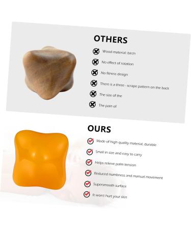 Frcolor 2 STK Handball Massage Balls - Foot & Hand Exercise Muscle Relief Silicone & Resin Fitness Tools for Pain Relief - Buy Online on GoSupps.com