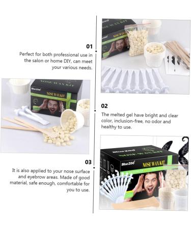 Buy Ipetboom Nose Hair Removal Kit - Ear Hair Waxing & Trimmer Set for Men | Hard Wax Beads & Cleaning Tools - International Shipping Available - Buy Online on GoSupps.com