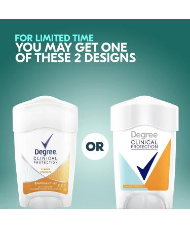 Degree Clinical Protection Anti-Perspirant & Deodorant Summer Strength 1.7 oz - Pack of 2 - Buy Online on GoSupps.com