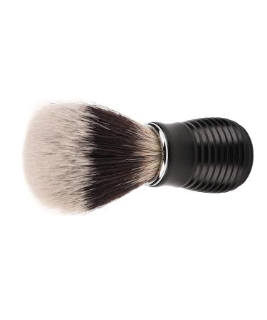 Professional Men Shaving Brush - Nylon Hair Beard Foam Brush with Aluminum Alloy Handle for Smooth Shaving - Buy Online on GoSupps.com