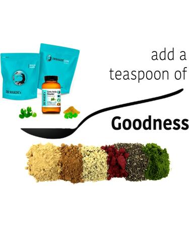 Dr. Wakde's Gotu Kola Powder | 100g (3.5oz) Pure Raw & Dried | Ayurvedic Herb | Vegan | Same Day Dispatch - Buy Online on GoSupps.com
