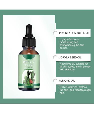 Organic Prickly Pear Seed Oil 50ml Organic Prickly Pear Seed Oil 100% Pure Natural Cold Pressed Organic Prickly Pear Oil for Face Anti-Aging and Anti-Dark Circles Organic (3) - Buy Online on GoSupps.com