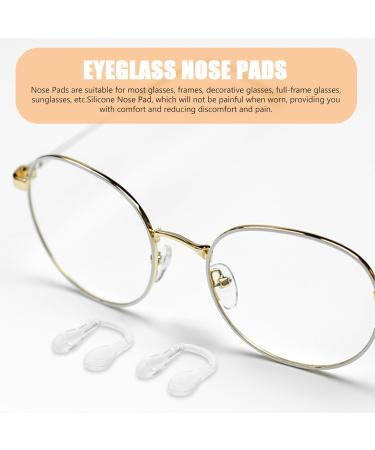 Lurrose U-Shaped Glasses Nose Protector - Bridge Support Pads & DIY Nose Cushion Accessories - Buy Online on GoSupps.com