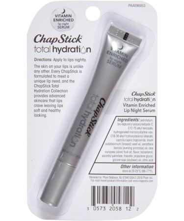 ChapStick Total Hydration Vitamin Enriched Lip Night Serum - 0.21 Oz - Buy Online on GoSupps.com