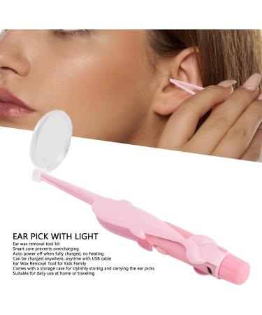 Light Ear Wax Removal Tool Kit - USB Powered Earwax Spoon Digger & Tweezers for Kids & Adults | International Shipping Available - Buy Online on GoSupps.com