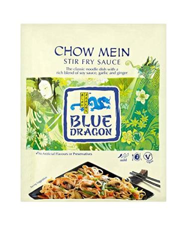 6 x Dragon Chow Mein 120g Blue Sauce
