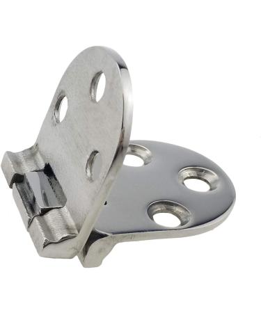 Marine Grade 316 SS Mirror Polished Door Hinges Stainless Steel Heavy Duty Pair for Boat & RVs - 66MM x 29MM - Buy Online on GoSupps.com