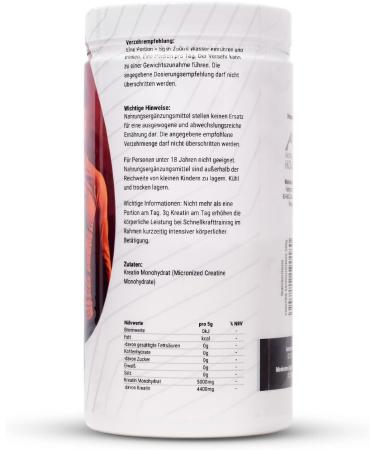 Buy Creatine Monohydrate Powder 500g - 200 Mesh | Ideal for Athletes & Active Lifestyles | 100 Portions | International Shipping Available - Buy Online on GoSupps.com