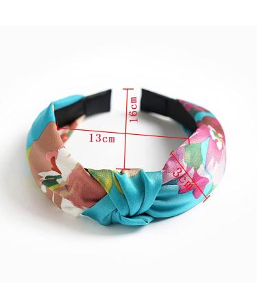 Buy Wide Solid Color Headbands for Women - 6 Pack Mixed Fabric Knot Hair Accessories | Stylish & Comfortable (archFlower) - Buy Online on GoSupps.com