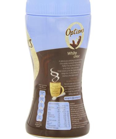 Options White Choc 220 g - Buy Online on GoSupps.com