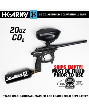 HK Army 20oz Aluminum CO2 Tank - Lightweight and Durable - Buy Online on GoSupps.com