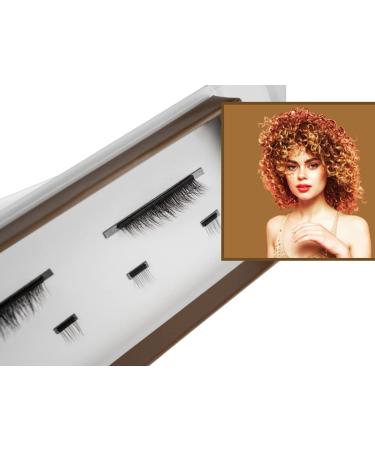 Julook. Natural I Magnetic eyelashes without eyeliner reusable false lashes 3d volume set made of vegan silk for the perfect Doll-Eye effect no glue or eyeliner necessary