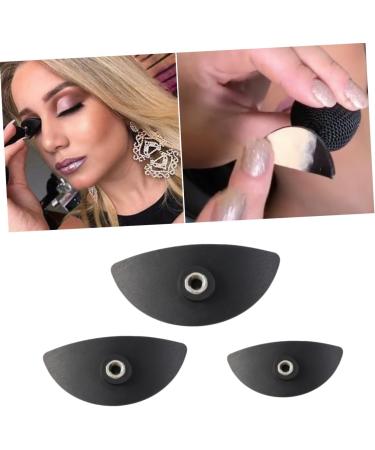NOLITOY 12 Pcs Eyeshadow Eye Shadow Applicator Silicon Eye Shadow Stamp Eye Shadow Seal Tool The Lazy Crease 5*2.5cmx2pcs Blackx2pcs - Buy Online on GoSupps.com