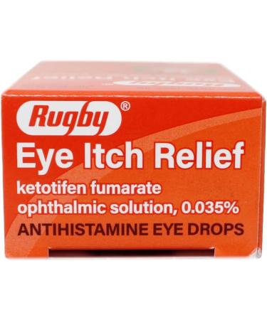 Rugby Eye Itch Relief Antihistamine Eye Drops 0.17 Fl Oz | Fast Shipping Worldwide - Buy Online on GoSupps.com