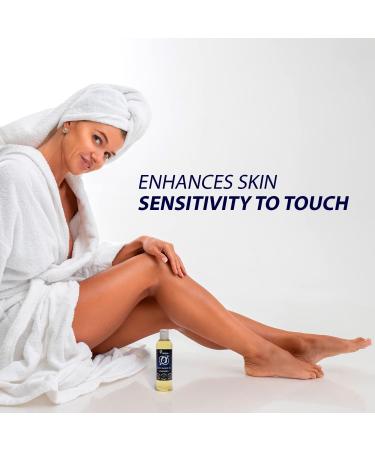Verena 100% Natural Organic Vegan Erotic Massage Oil - 250ml Rose for All Skin Types Perfect for Sensual & Tantric Massage Yoni & Lingam Techniques - Buy Online on GoSupps.com