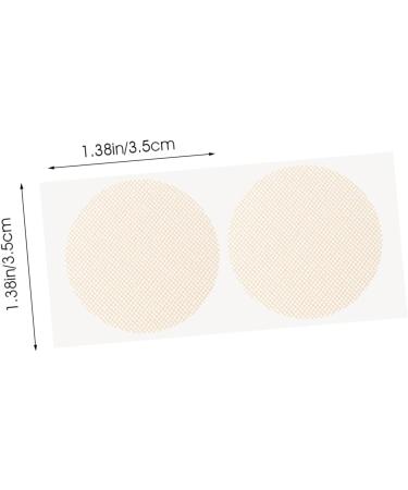 Collbath Men's Nipple Stickers - 50 Pair Invisible Nipple Covers PE Active Membrane Pads 3.5x3.5cm - Comfortable & Discreet Protection - Buy Online on GoSupps.com