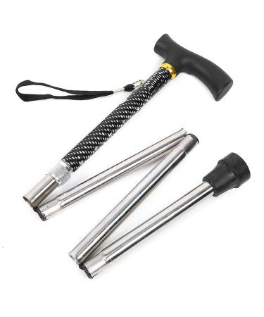 Adjustable Folding Lightweight Aluminum Crutches 83-93cm Non-Slip Walker Crutches Foldable Elderly and Disabled Support for Elderly and Women Interesting