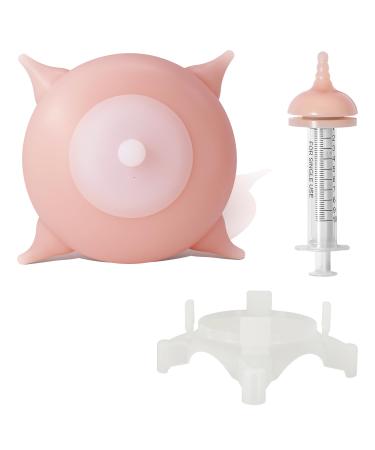 Bubble MILK BOWL rearing bottle Silicone pet puppy milk bottle for dogs rearing with 4 nipple pet nurry bottle (m size (small/medium dog) pink) m size (small/medium dog) pink) pink - Buy Online on GoSupps.com