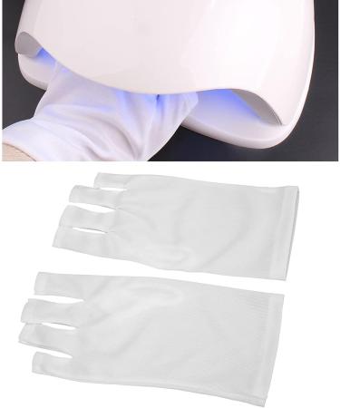 Nail Art Skin Care Glove Anti-UV Polyester 8.7x4 Inch Nail Art UV Protection Gloves 1 Pair for Hiking Driving Activities (BROLEO3mpiw1rzq9-12) - Buy Online on GoSupps.com
