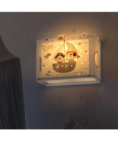 Dalber Children's Wall Lamp - Pirate Themed Colorful Light for Kids' Rooms | Model 74558 E27 - Buy Online on GoSupps.com
