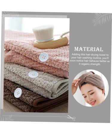 MAGICLULU 2pcs Dry Hair Cap Simple Hair Drying Hat Supple Hair-Drying Caps Absorbent Hair Drying Hat Comfortable Dry Hair Hat Water Absorbent Drying Hat Quick-Drying Hat Hair Drying Caps - Buy Online on GoSupps.com