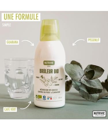 Organic Burner Vegan Organic NUTRIVIE Made in France - Buy Online on GoSupps.com