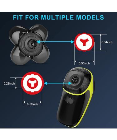 Telfun Shaver Replacement Blades - 5 Heads Beard Cutter for Electric Razors - Buy Online on GoSupps.com