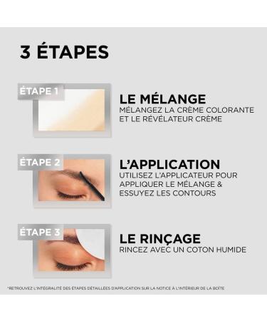 L Or al Paris - Teinture Sourcils Semi-Permanente - Tenue Jusqu 5 Semaines* - Premiers R sultats en 5 Min - Jusqu 10 Utilisations - Sans Ammoniaque - Brow Color - Teinte : 5.0 Brunette - Buy Online on GoSupps.com