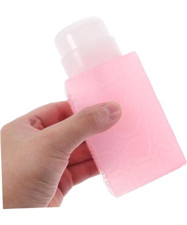 MERRYHAPY Makeup Remover Bottle Nail Polish Remover Push down Makeup Remover Container Nail Polish Remover Bottle Mini Water Pump 6x5x13cm Pink - Buy Online on GoSupps.com