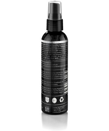 Signature Black Bottle Foot Deodorizer Spray - Shoe Deodorizer & Odor Eliminator for Fresh & Funky-Free Feet - Buy Online on GoSupps.com