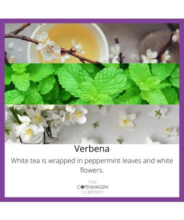 Luxury Scented Candles - Verbena | Natural Wax Blend | 45 Hours Burn Time | Hotel Collection | The Copenhagen Company - Buy Online on GoSupps.com