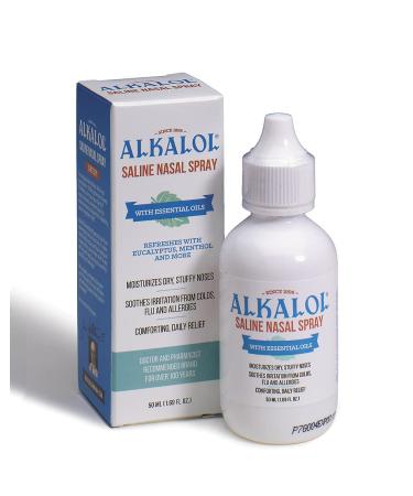 Alkalol Solution Saline Nasal Spray 1.69 Ounce
