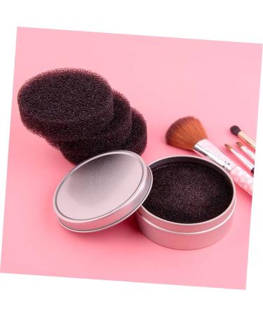 Didiseaon Makeup Sponge Cleaning Tool Set - Heart Shaped Glass Dish & Activated Carbon Sponge for Cosmetics - Buy Online on GoSupps.com