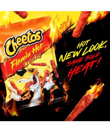 Crunchy Flamin Hot Party Size Bag 15 Oz - Buy Online on GoSupps.com