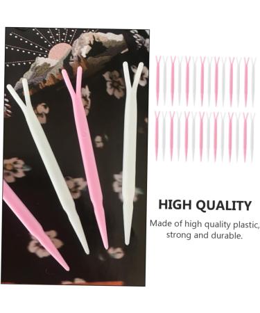 Ipetboom 100pcs Double Eyelid Y-shaped Fork Stickers Eyelid Aid Fork Ktape Eyelid Sticker Applicator Cosmetic - Buy Online on GoSupps.com