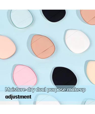 CHNOPS Powder puff Makeup sponge 26 pcs Finger Puff Makeup Sponges - Soft Beauty Tools for Flawless Makeup - Foundation Concealer Eye Shadow - 5 Colors Included With concealer brush - Buy Online on GoSupps.com