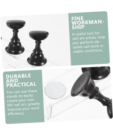 2 Sets Nail Checkerboard Accessories Magnet Japanese 2.5x1.4x1.4cm Black - Buy Online on GoSupps.com
